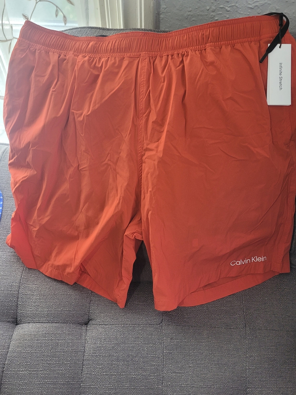 Calvin Klein Orange Swim Shorts